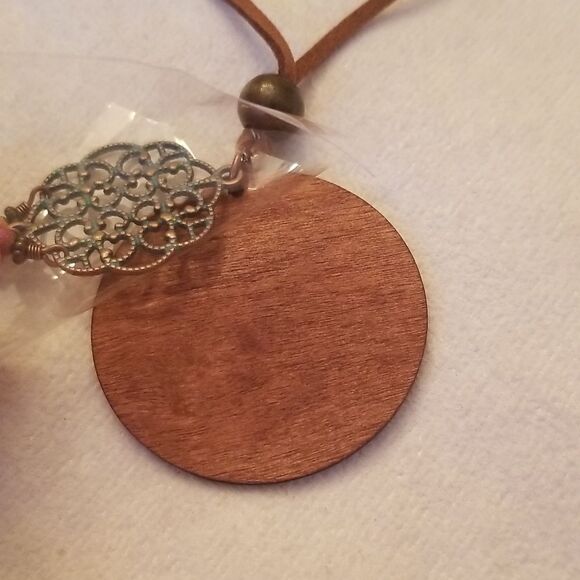 Bohemian Tassel Necklace and Earring Set - Picture 7 of 7